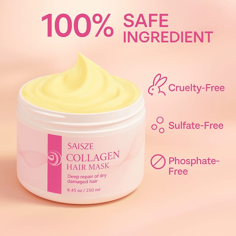 8.45oz (250ml) Ultra-Glow Collagen Hair Repair Mask